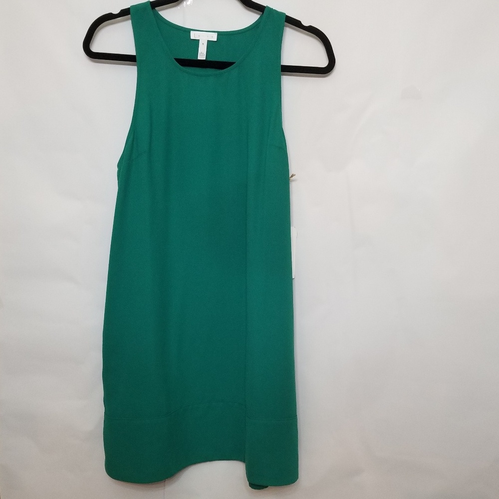 NWT green sleeveless razorback dress size M